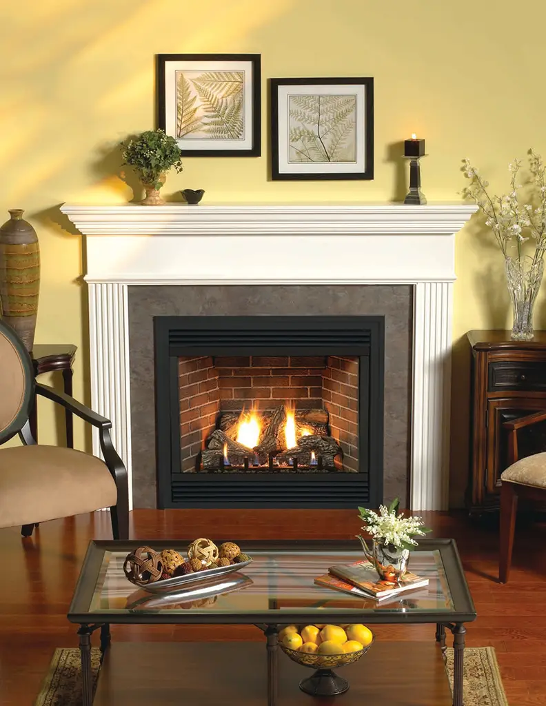 gas fireplace by River City Fireplaces