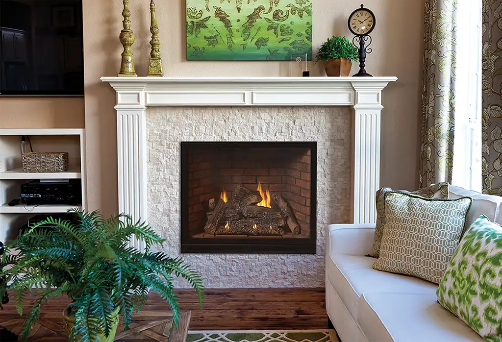 gas fireplace